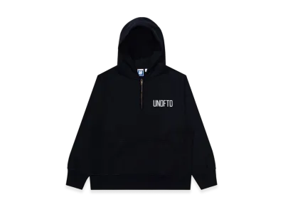 UNDEFEATED Quarter Zip Pullover Hood "Navy"
