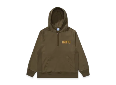 UNDEFEATED Quarter Zip Pullover Hood "Olive"