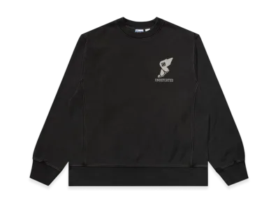 UNDEFEATED Track Crewneck "Black"