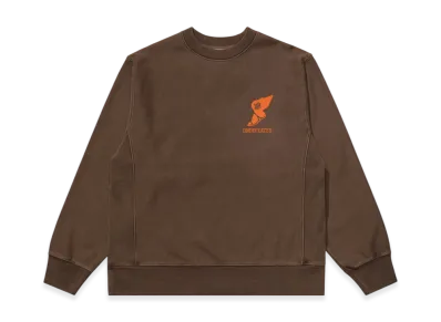 UNDEFEATED Track Crewneck "Brown"