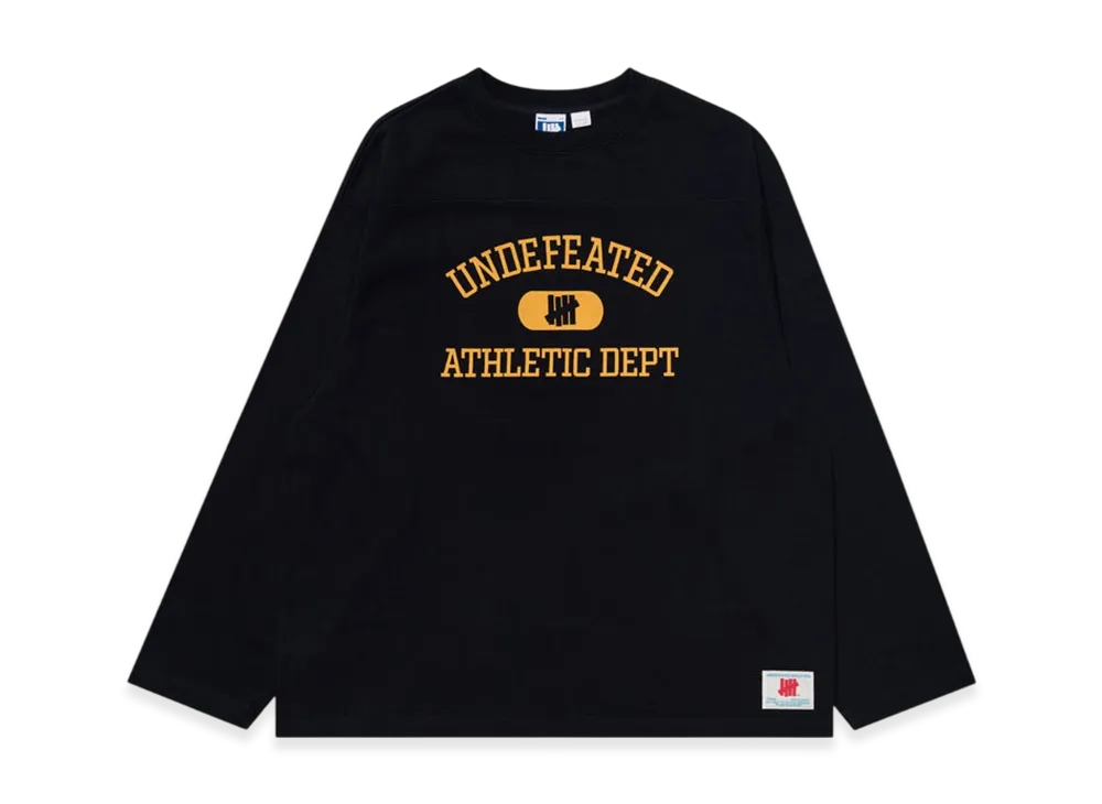 UNDEFEATED L/S Football Jersey "Navy"