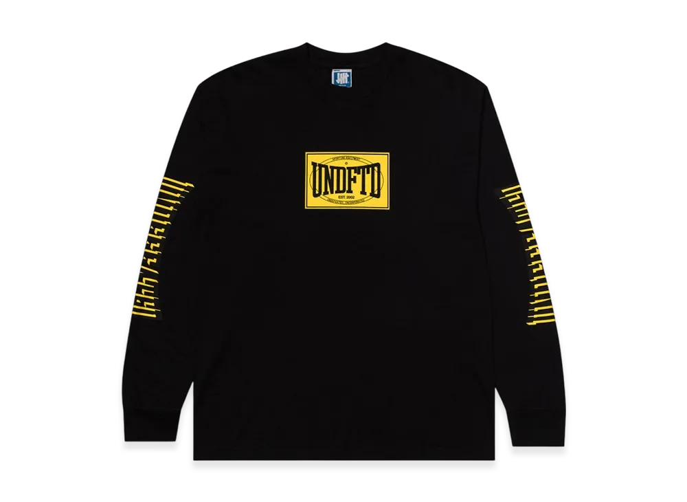 UNDEFEATED Knockout L/S Tee "Black"