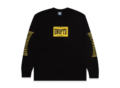 UNDEFEATED Knockout L/S Tee "Black"