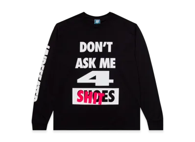 UNDEFEATED Don't Ask L/S Tee "Black"