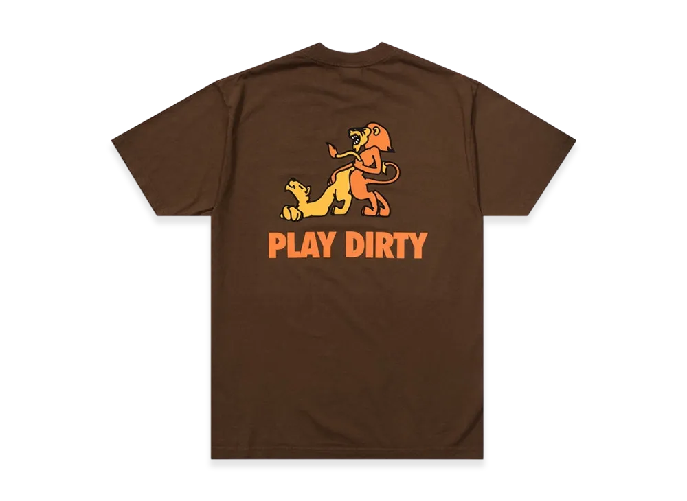 UNDEFEATED Play Dirty S/S Tee "Brown"