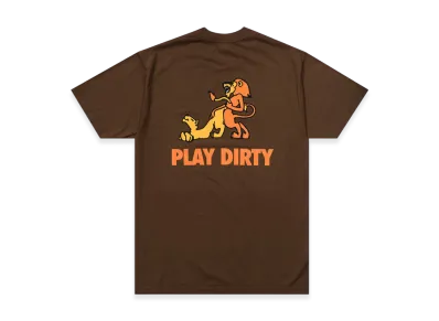 UNDEFEATED Play Dirty S/S Tee "Brown"
