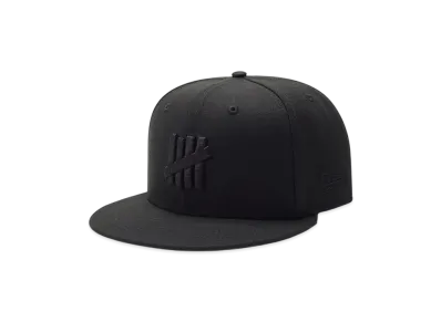 UNDEFEATED x New Era Monochrome Icon Fitted "Black"