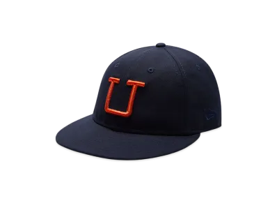 UNDEFEATED x New Era Big U Snapback "Navy"