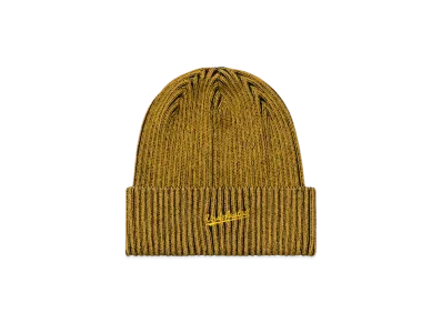 UNDEFEATED Cuffed Rib Beanie "Yellow"