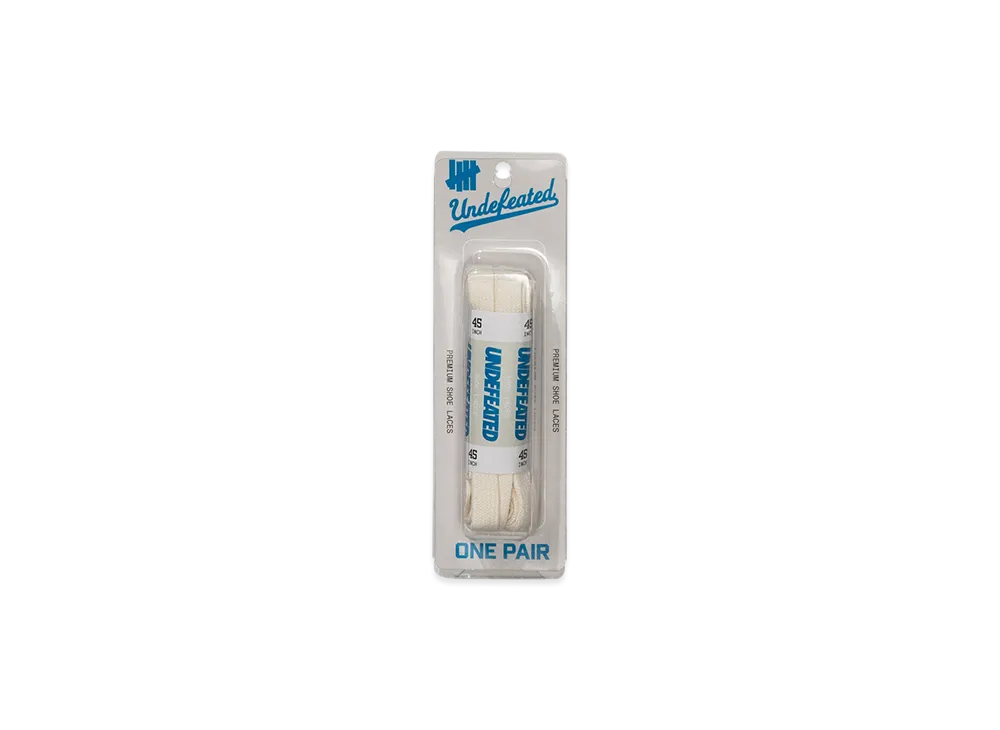 UNDEFEATED Shoe Laces "Off White"
