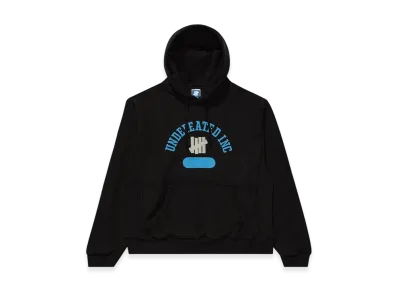 UNDEFEATED 2-Ply Pullover Hood "Black"
