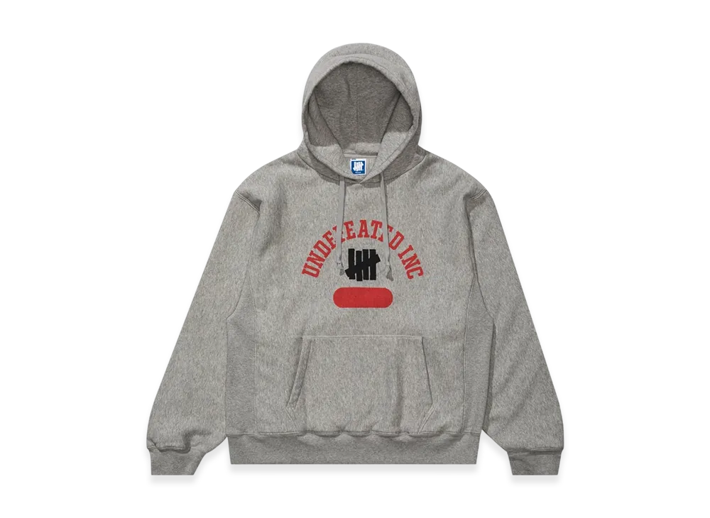 UNDEFEATED 2-Ply Pullover Hood "Gray"