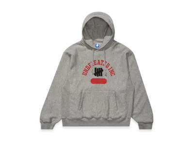 UNDEFEATED 2-Ply Pullover Hood "Gray"