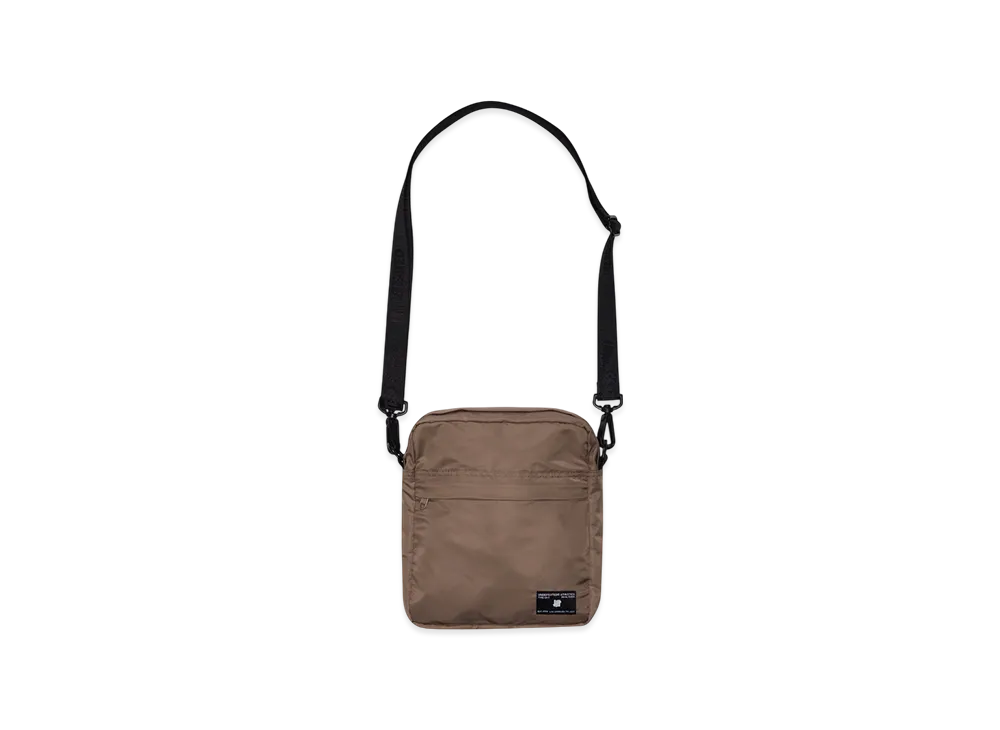 UNDEFEATED Flight Satin Shoulder Bag "Beige"