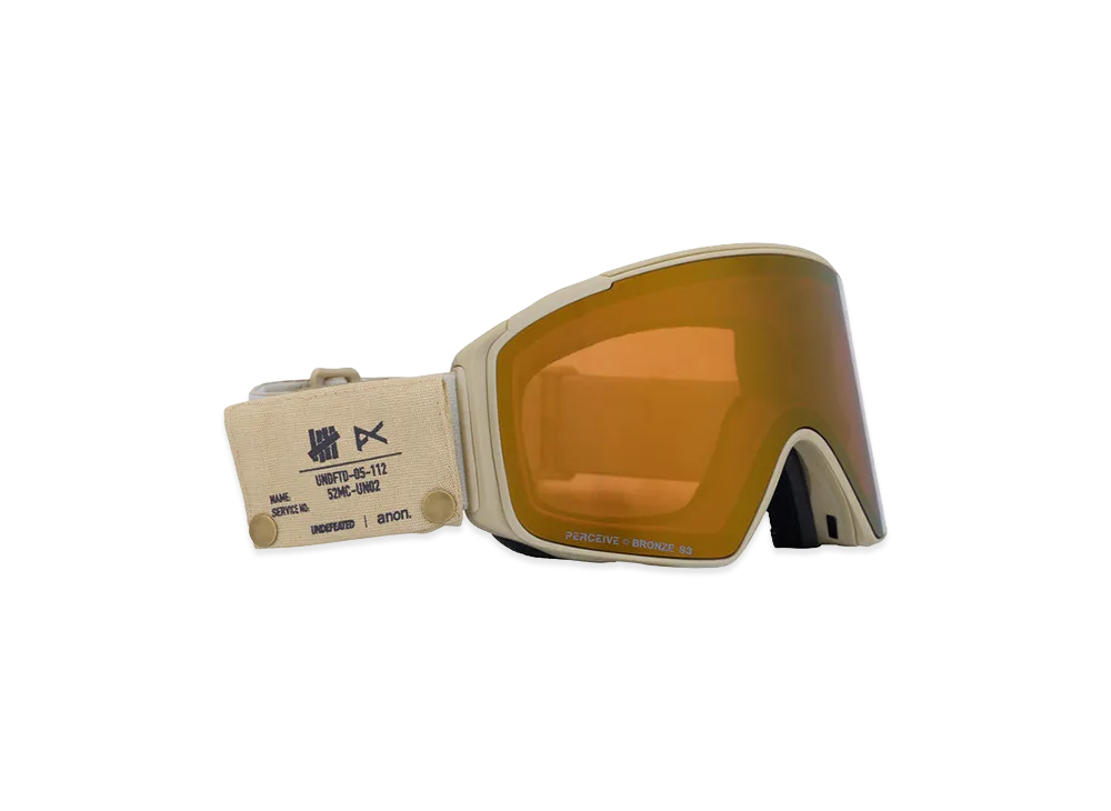 UNDEFEATED x BURTON M4 Goggles RG "Tan"