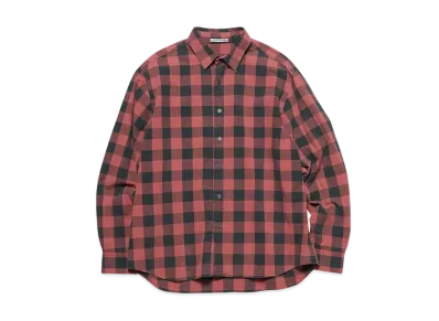 uniform experiment Fade Shirt "Black/Red Check"