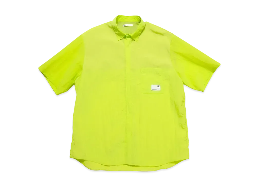 uniform experiment Crystal Nylon Ventilation Shirt "Yellow"
