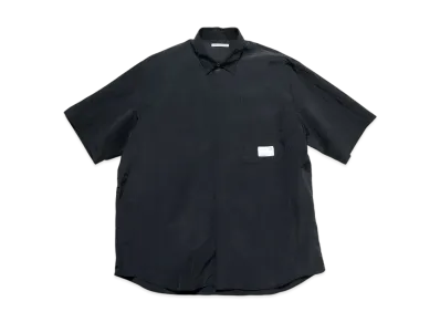 uniform experiment Crystal Nylon Ventilation Shirt "Black"