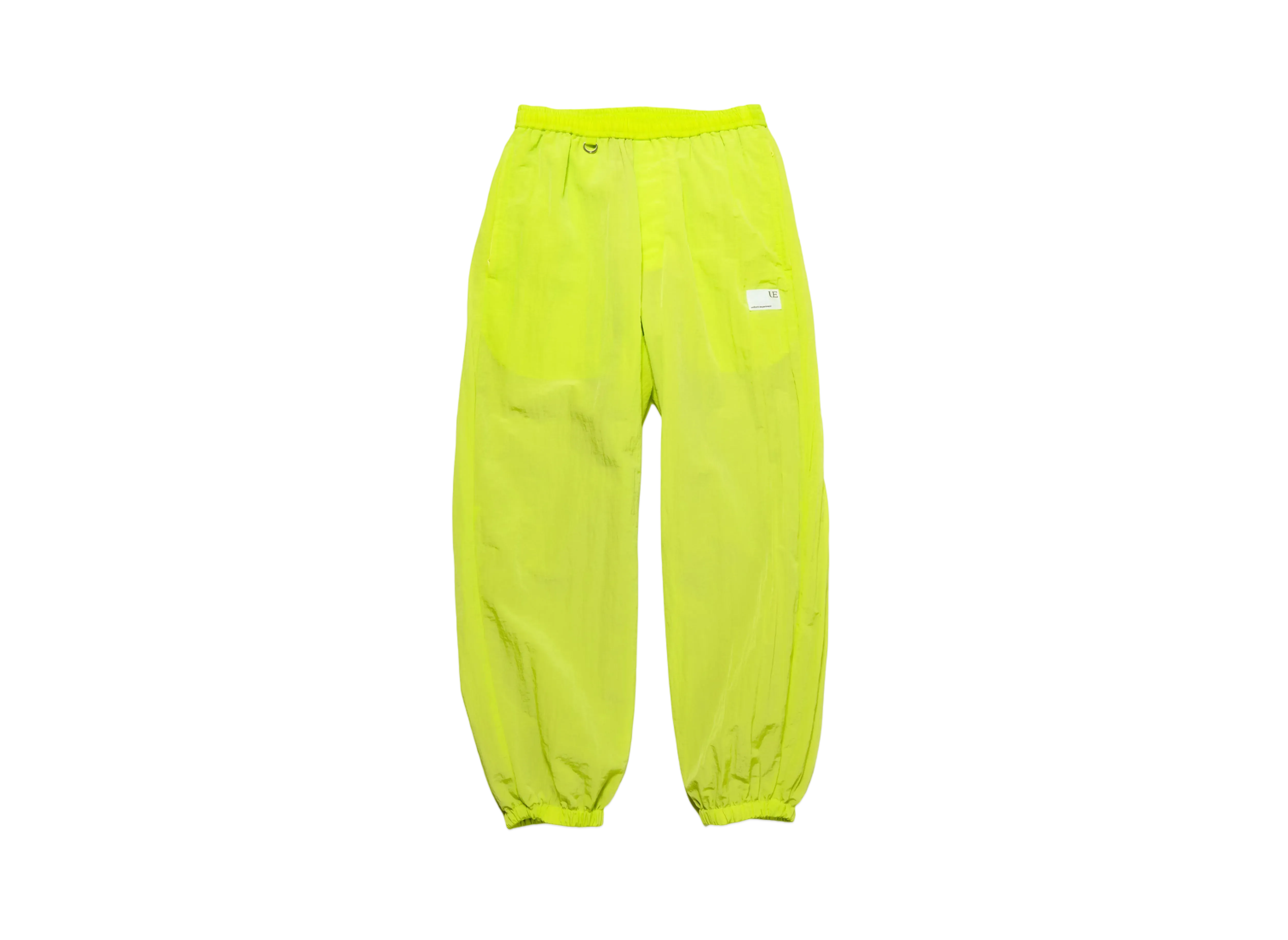 uniform experiment Crystal Nylon Loose Fit Jogger Pants "Yellow"