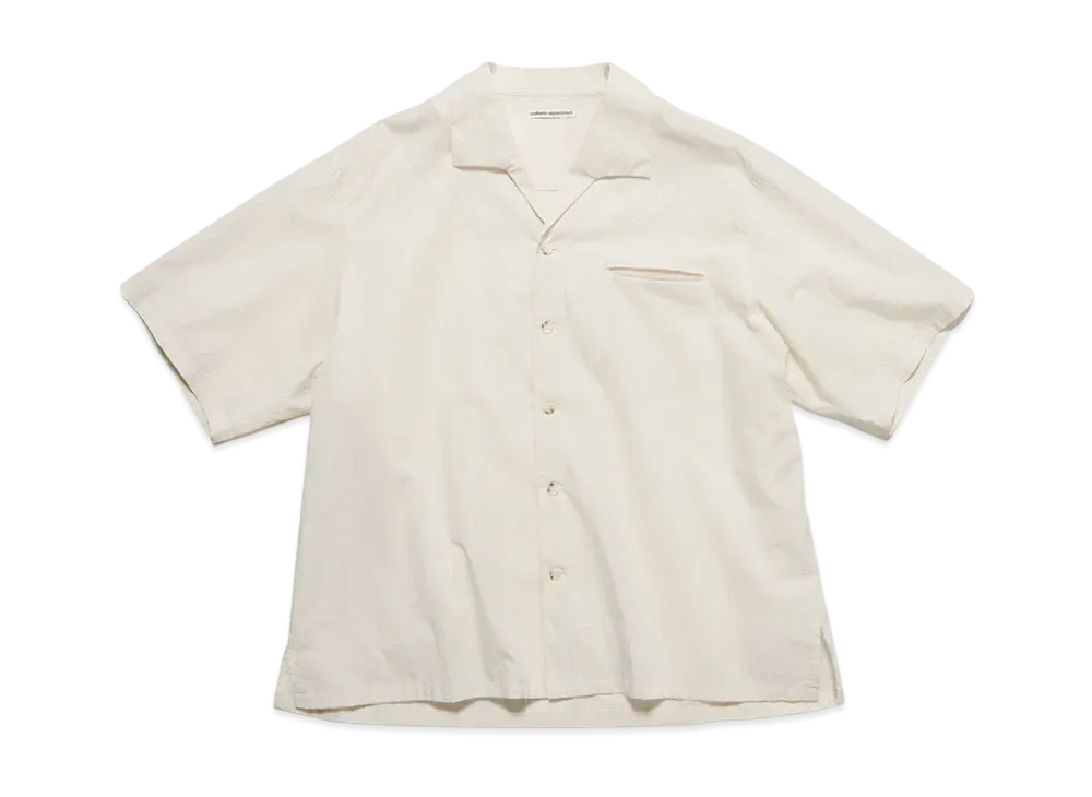 uniform experiment S/S Italian Collar Shirt "White"