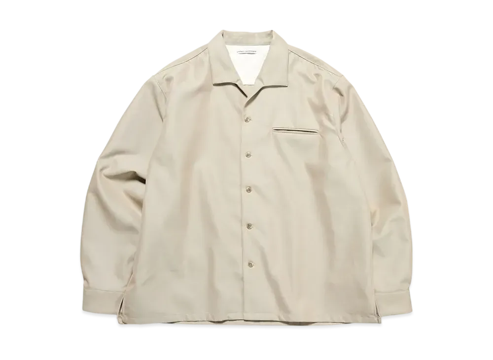 uniform experiment Italian Collar Shirt "Beige"