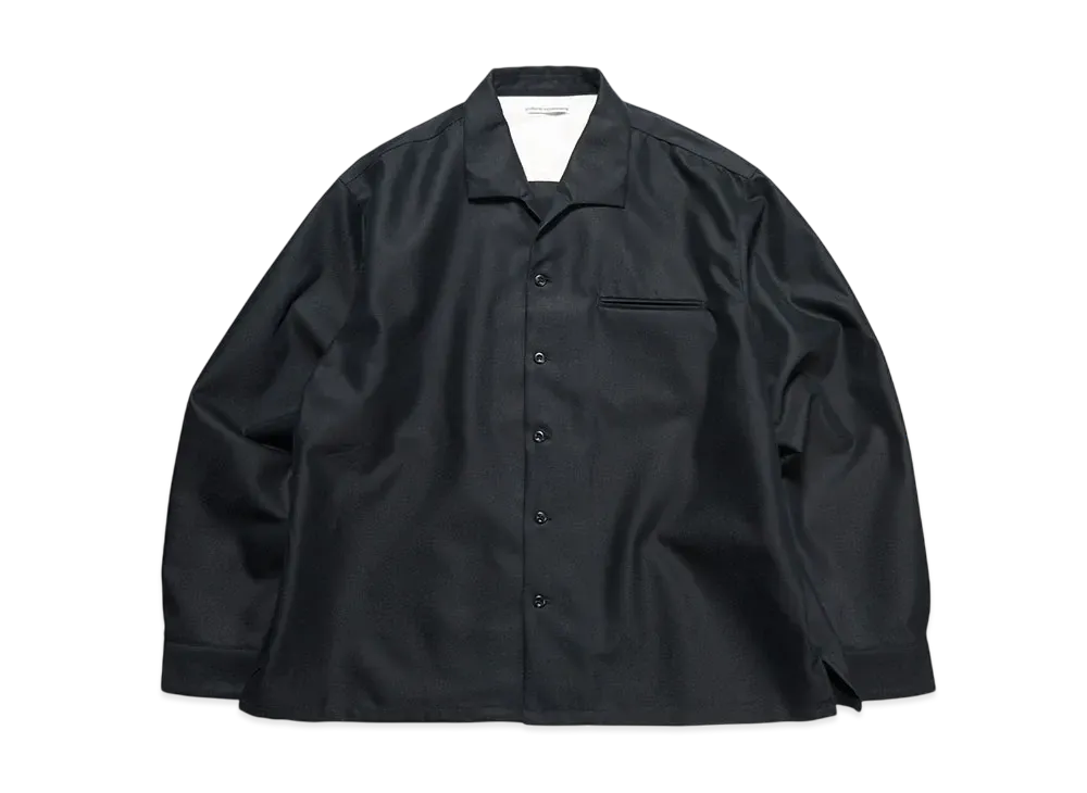 uniform experiment Italian Collar Shirt "Black"