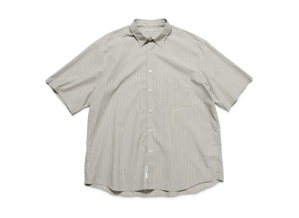 uniform experiment Stripe S/S Shirt "Gray"