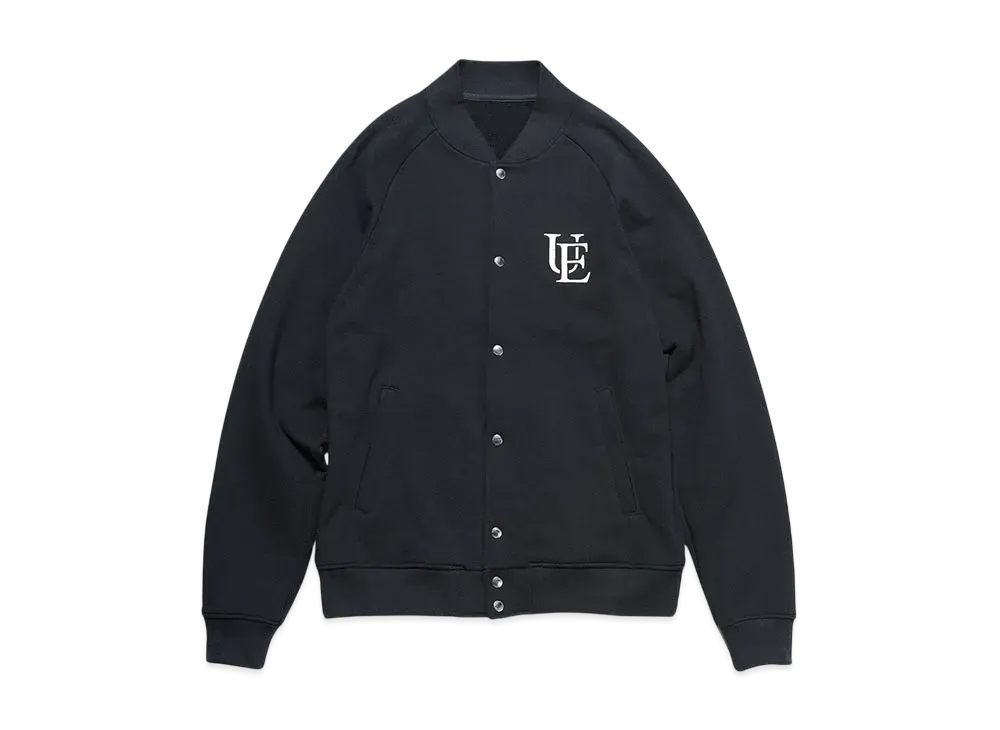 uniform experiment Sweat Varsity Jacket "Black"