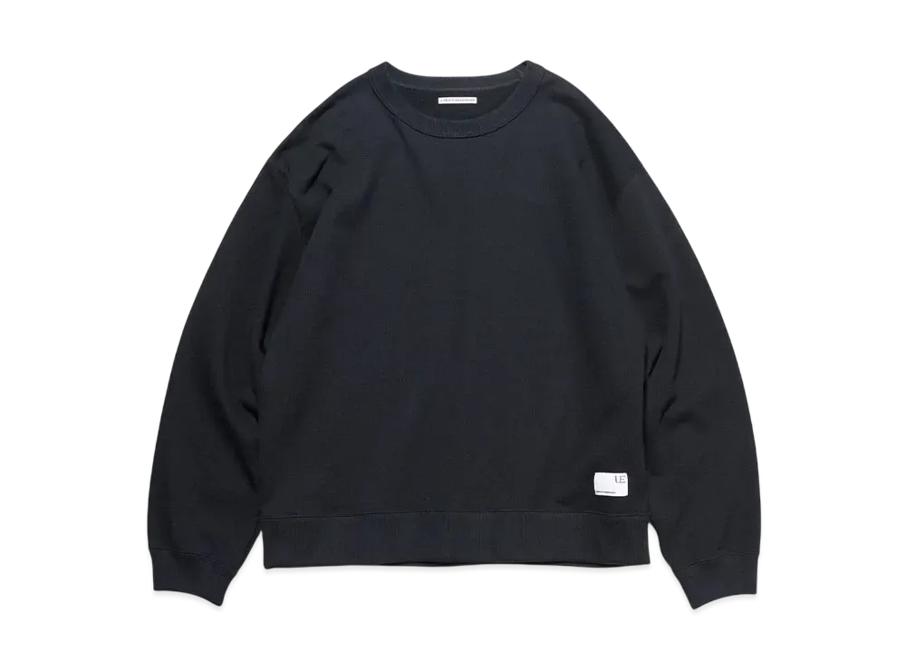 uniform experiment Loose Sweatshirt "Black"