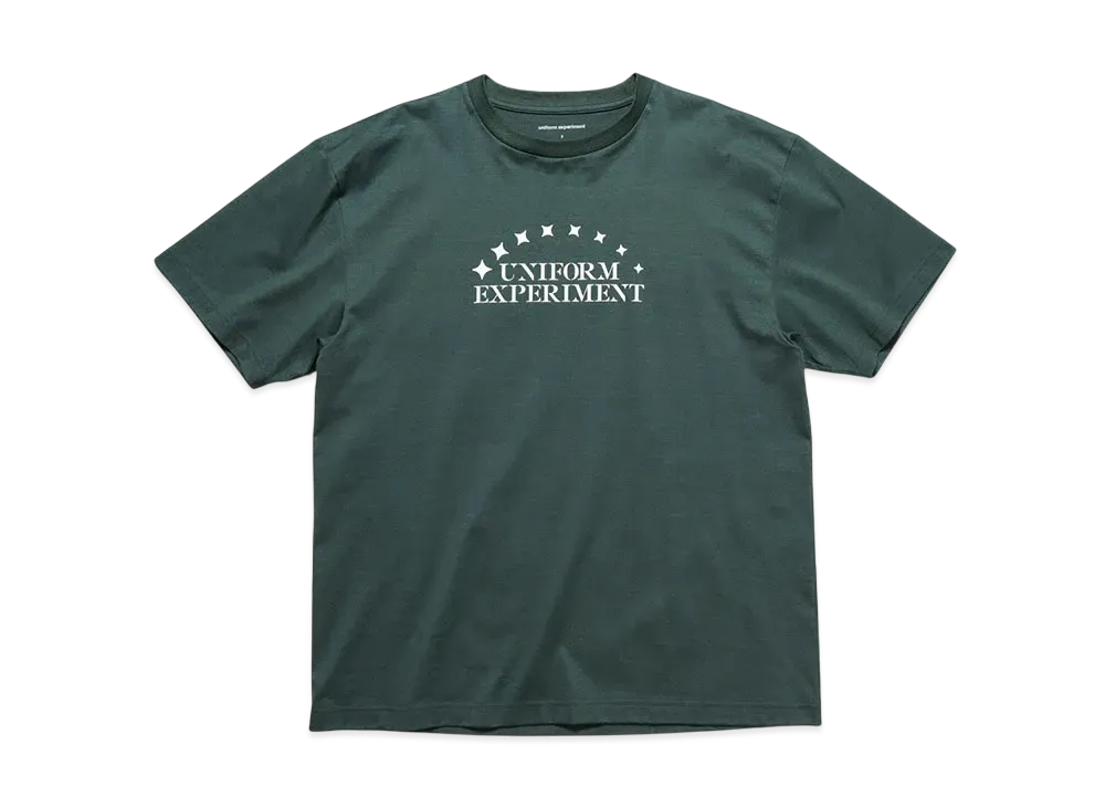 uniform experiment Stencil Logo Tee "Green"