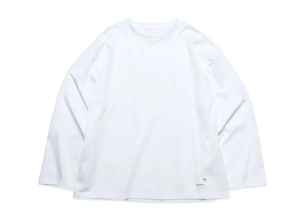 uniform experiment Loose L/S Tee "White"