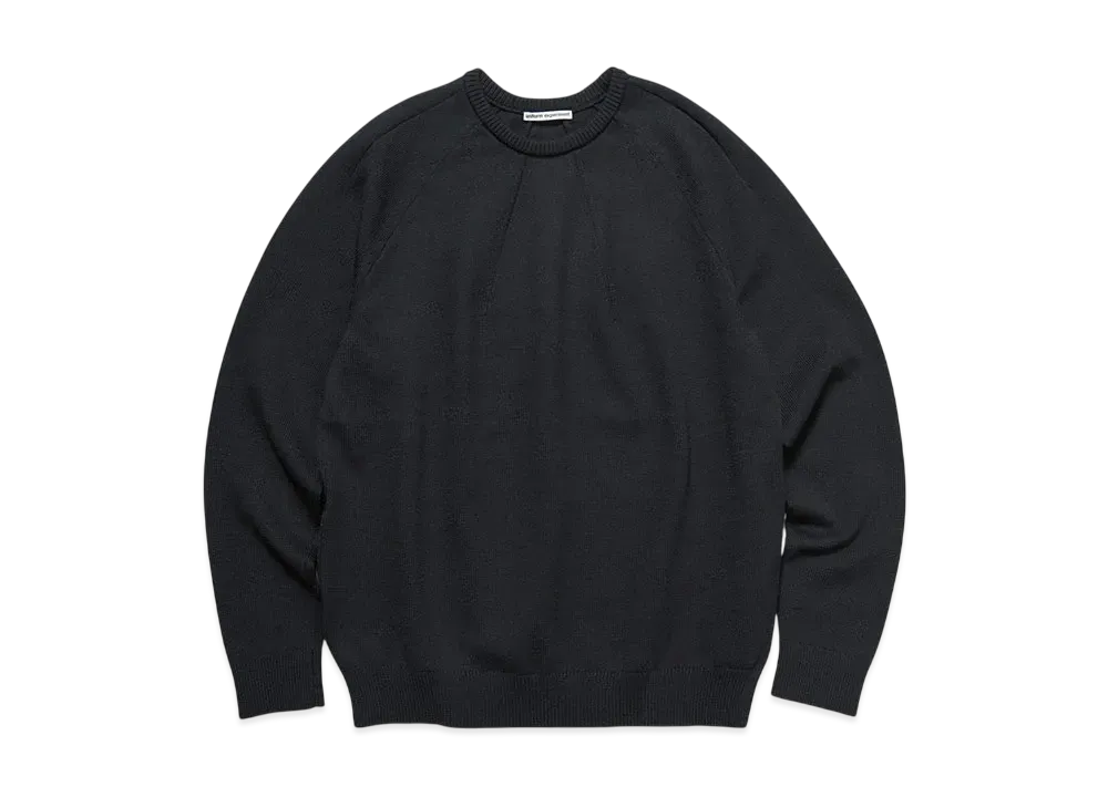 uniform experiment Plain Nordic Knit "Black"
