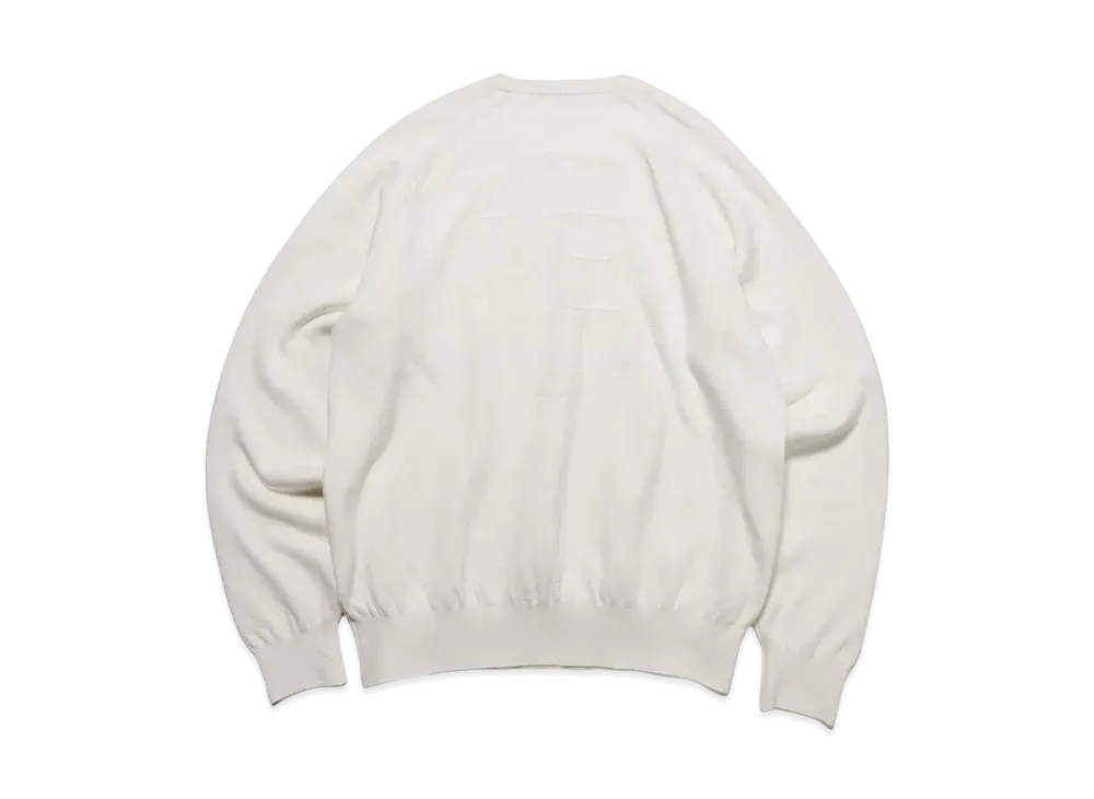 uniform experiment Ue Jacquard Knit "White"