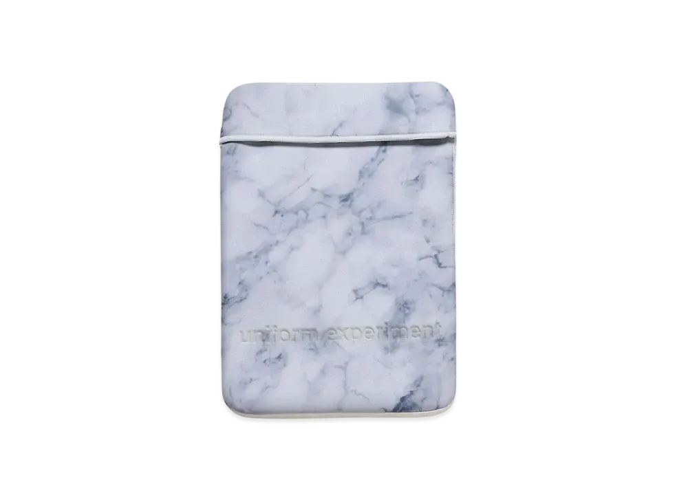uniform experiment Marble Laptop Sleeve (M) "White"