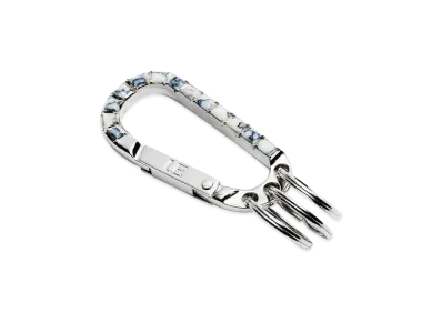 uniform experiment Mabled Stone Carabiner "White"