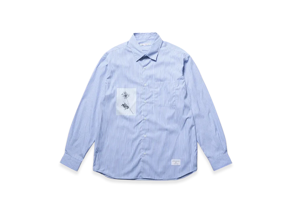 Uniform Experiment x Yuni Yoshida Flower Shirt "Light Blue"