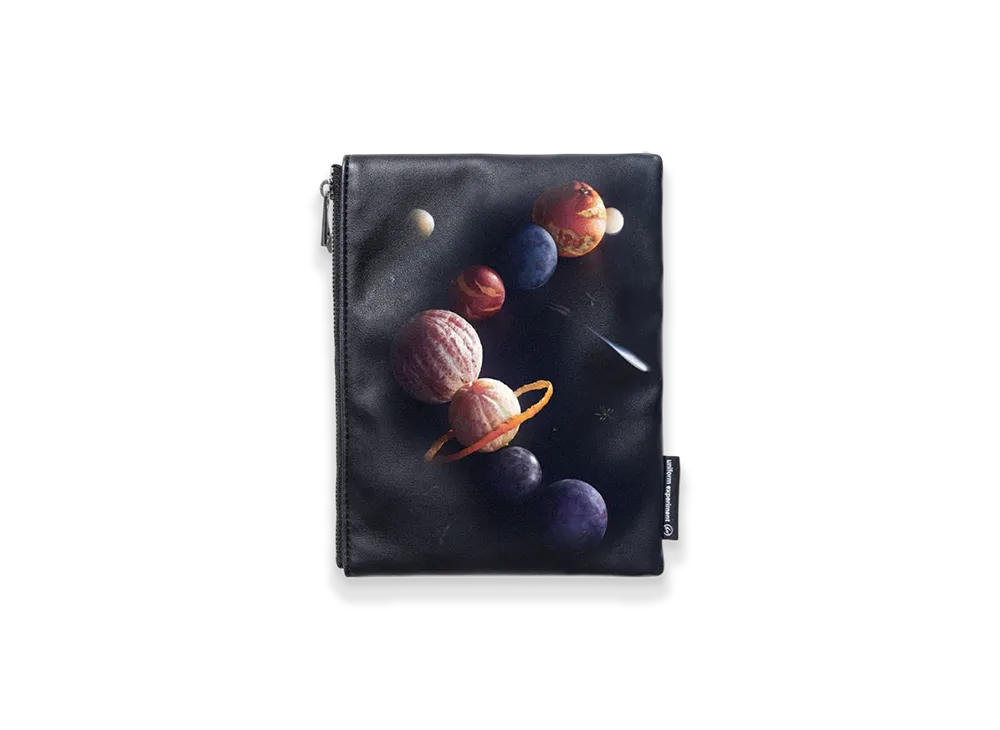 Uniform Experiment x Yuni Yoshida Fruits Planet Pouch "Navy"