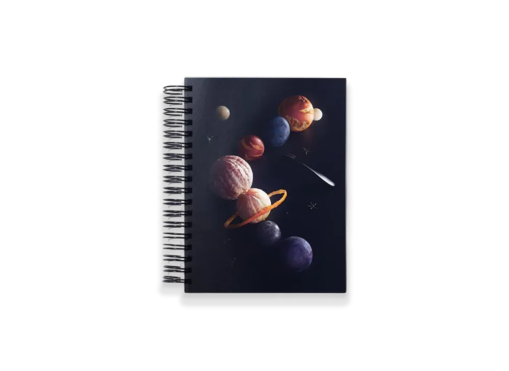 Uniform Experiment x Yuni Yoshida Fruits Planet Notebook "Navy"