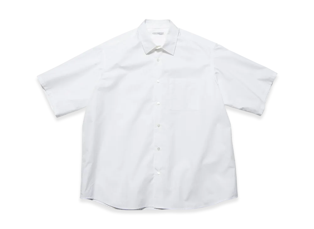 uniform experiment In-Process Print S/S Shirt "White"