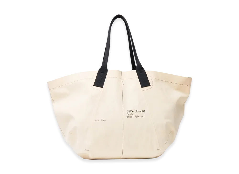 uniform experiment Map-Out Tote Bag "Ivory"
