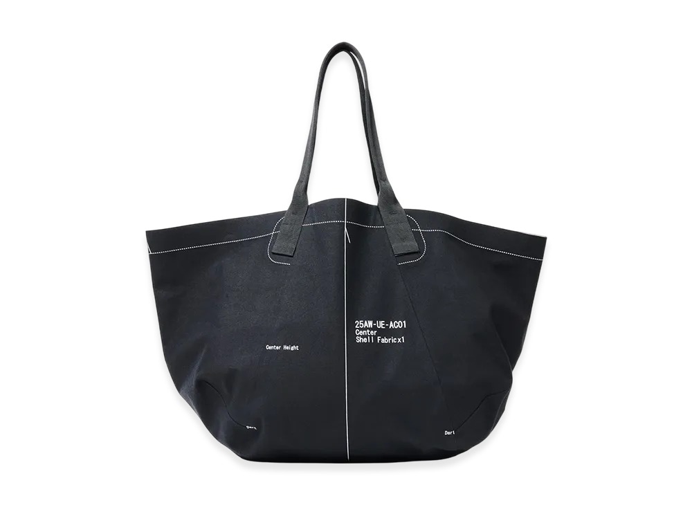 uniform experiment Map-Out Tote Bag "Black"
