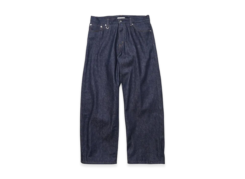 uniform experiment Rigid Denim Wide-Fit Jeans "Indigo"
