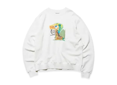uniform experiment x Asger Jorn Landscape Sweatshirt "White"