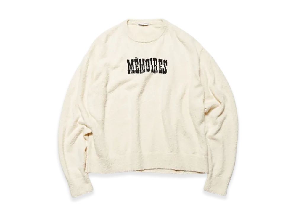 uniform experiment x Asger Jorn Memoires Jacquard Knit "Off White"