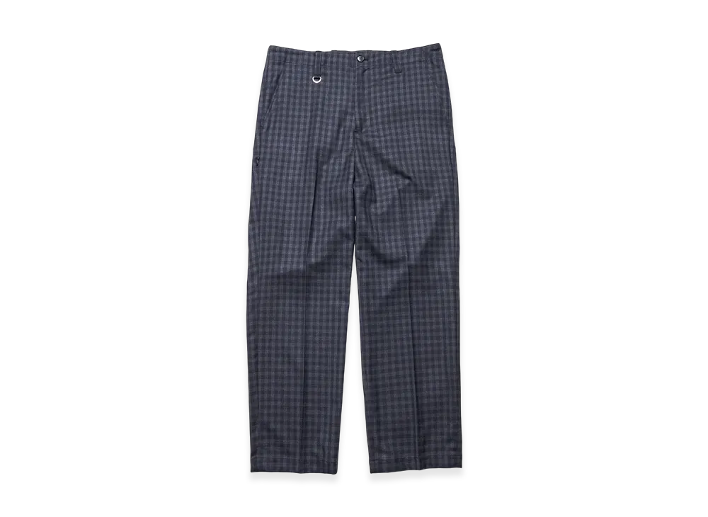 uniform experiment Stretch Wool Side Pocket Tapered Pants "Navy"