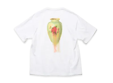 uniform experiment x Michael Cherno Vase Tee "White"