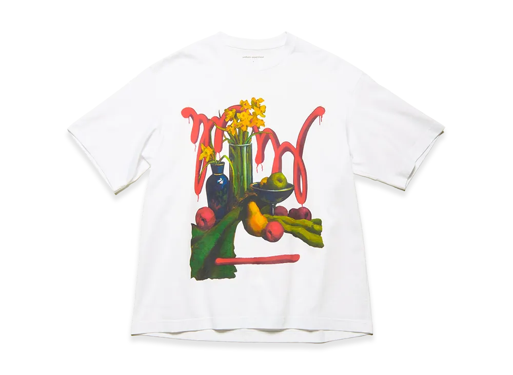 uniform experiment x Michael Cherno Narcissus Tee "White"