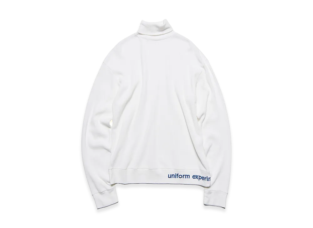 uniform experiment Waffle Turtleneck Top "White"