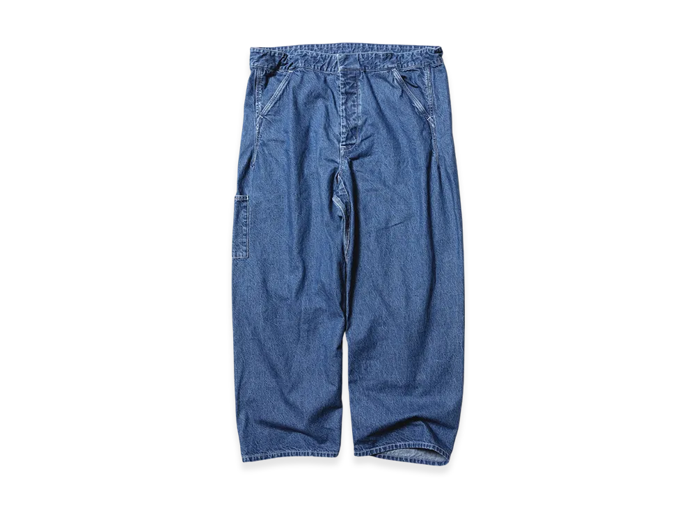 Unlikely Chopped Coverall Bottoms "Used Indigo"