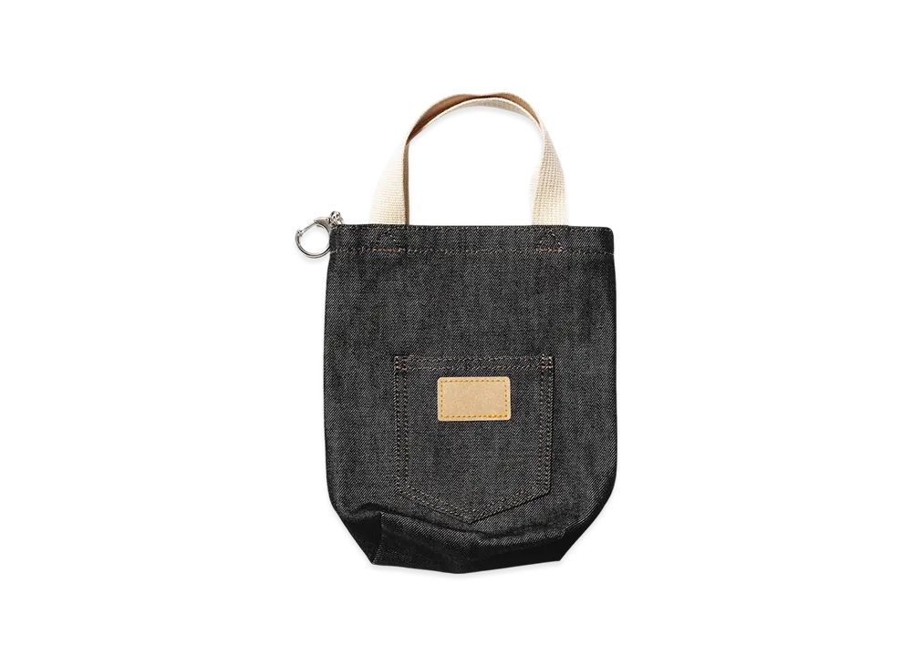 Unlikely Miniature Denim Tote bag "Black"